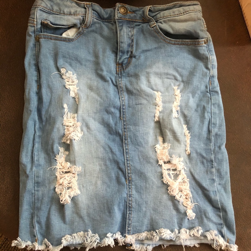 Jean Skirt